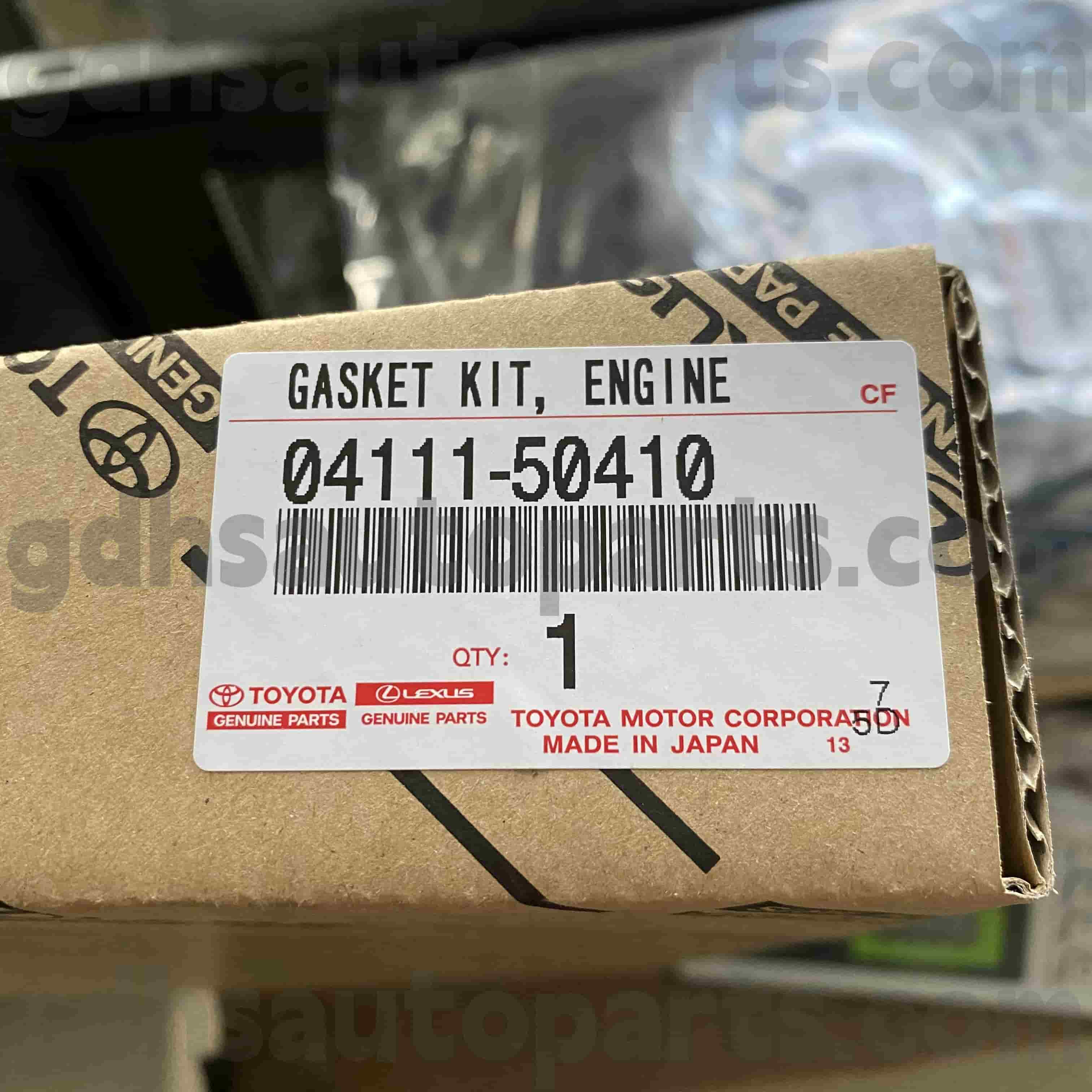 04111-50410 Toyota Origine Parts Revize motoru pro Land Cruiser