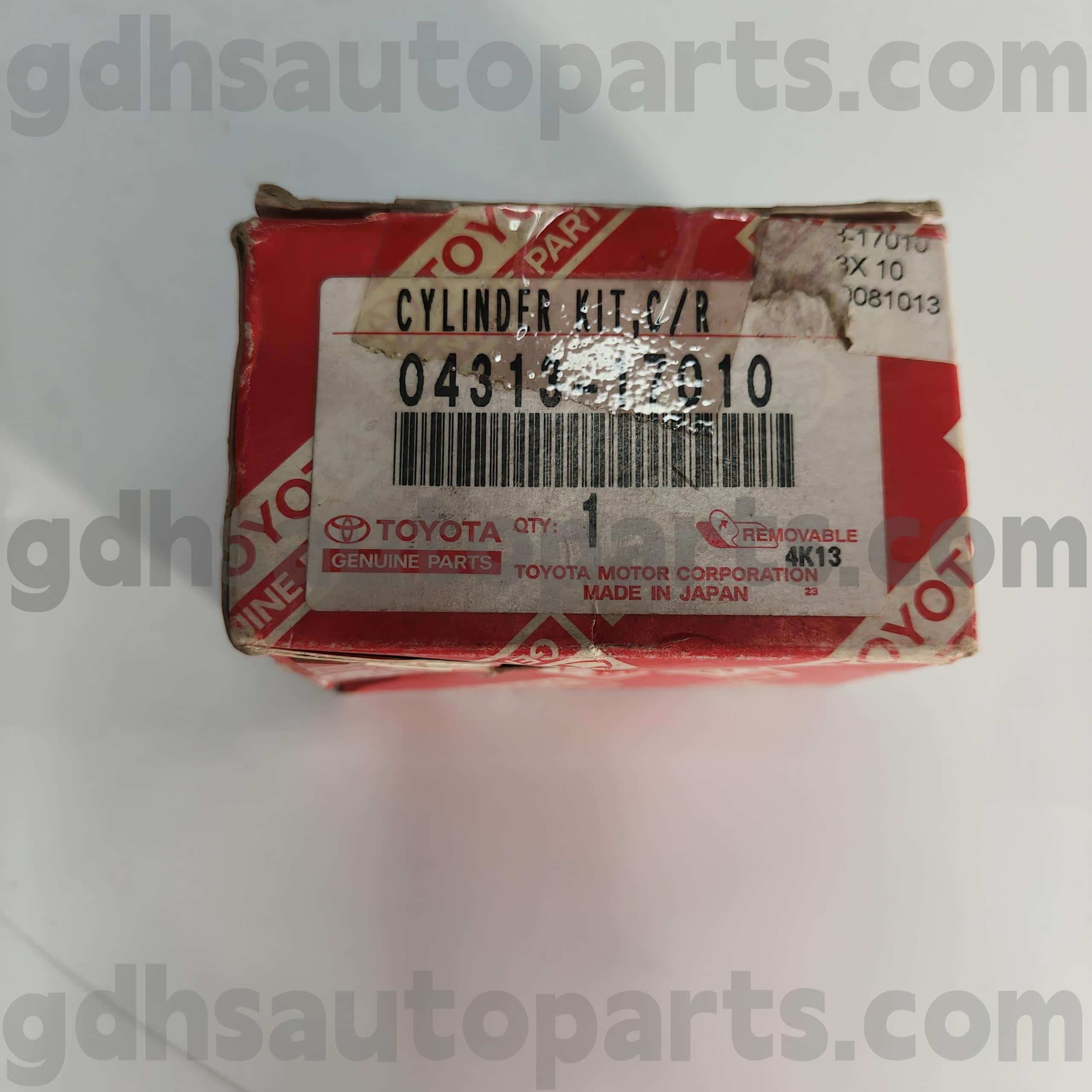 04313-17010 Toyota Origine Parts Cluts Slave Cyliver Repair Kit pro Camry (NAP) podvozek č. CDE120
