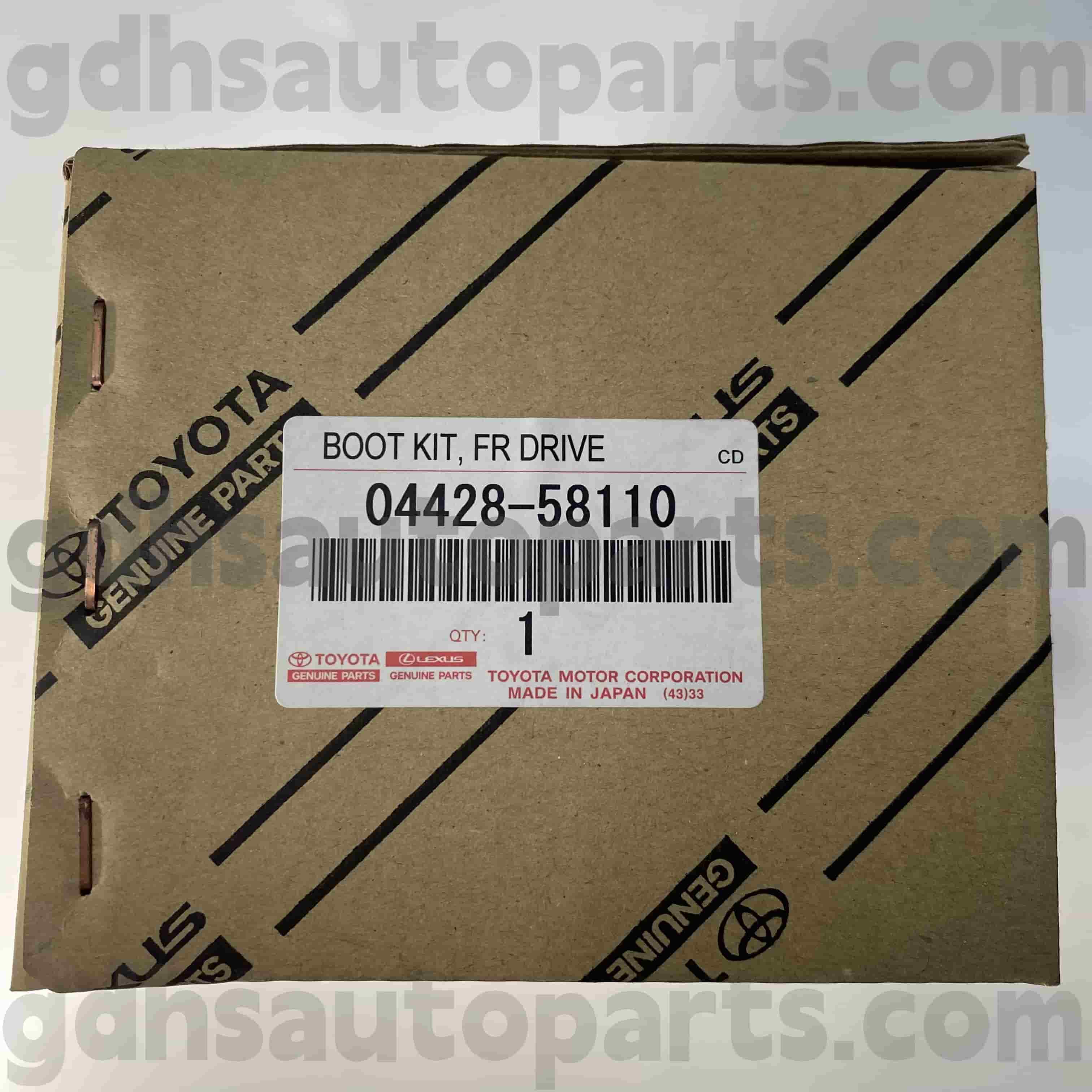 04428-58110 Toyota Origine Parts Front-Side CV Boot pro Alphard, Lexus LM351 Chassis no. GGH30