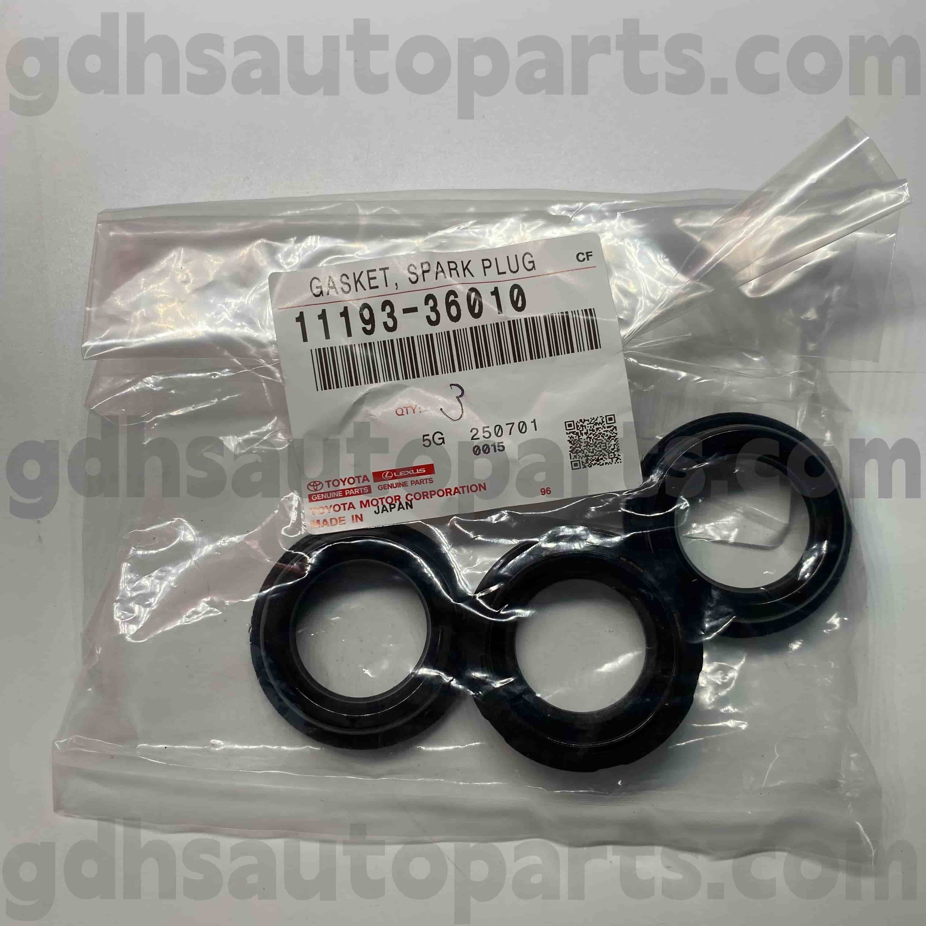 11193-36010 Toyota Origine Parts Spark Glug Rubber Ring for Harrier, Lexus ES350/300H podvozek č. Ayh30