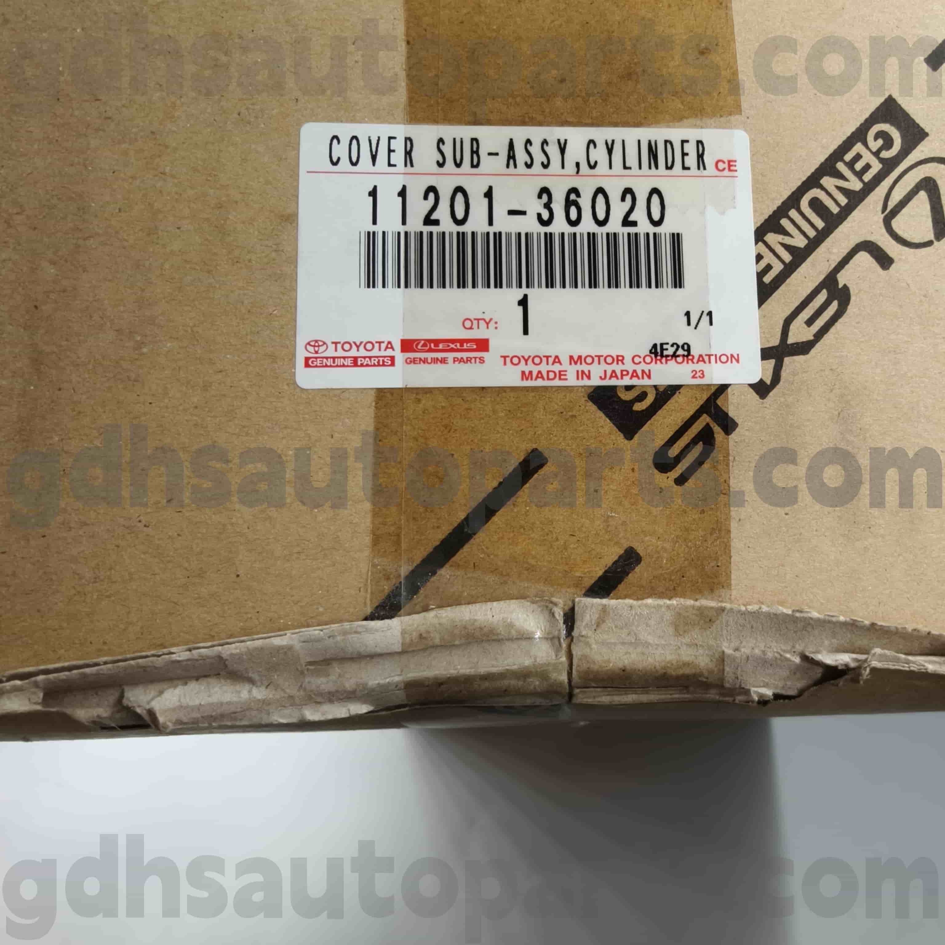 11201-36020 Kryt ventilu ventilu Toyota pro Harrier/Hybrid, RAV4, Lexus ES350/300H podvozek č.