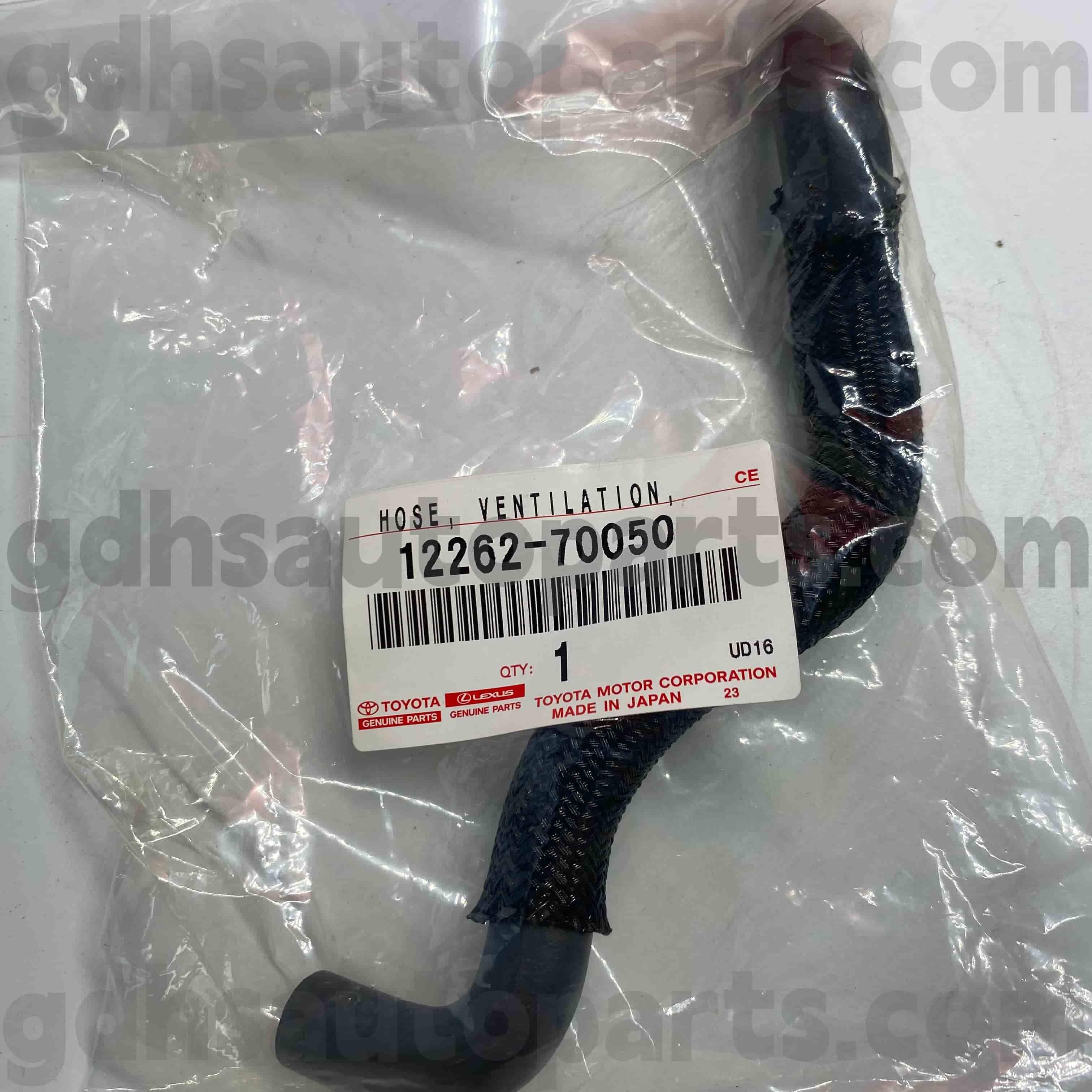 12262-70050 Toyota originální díly PCV ventil pro CRESTA, CROWN COMFORT, LEXUS IS200/300 Podvozek č.1GFE..GX11#..GD,IR