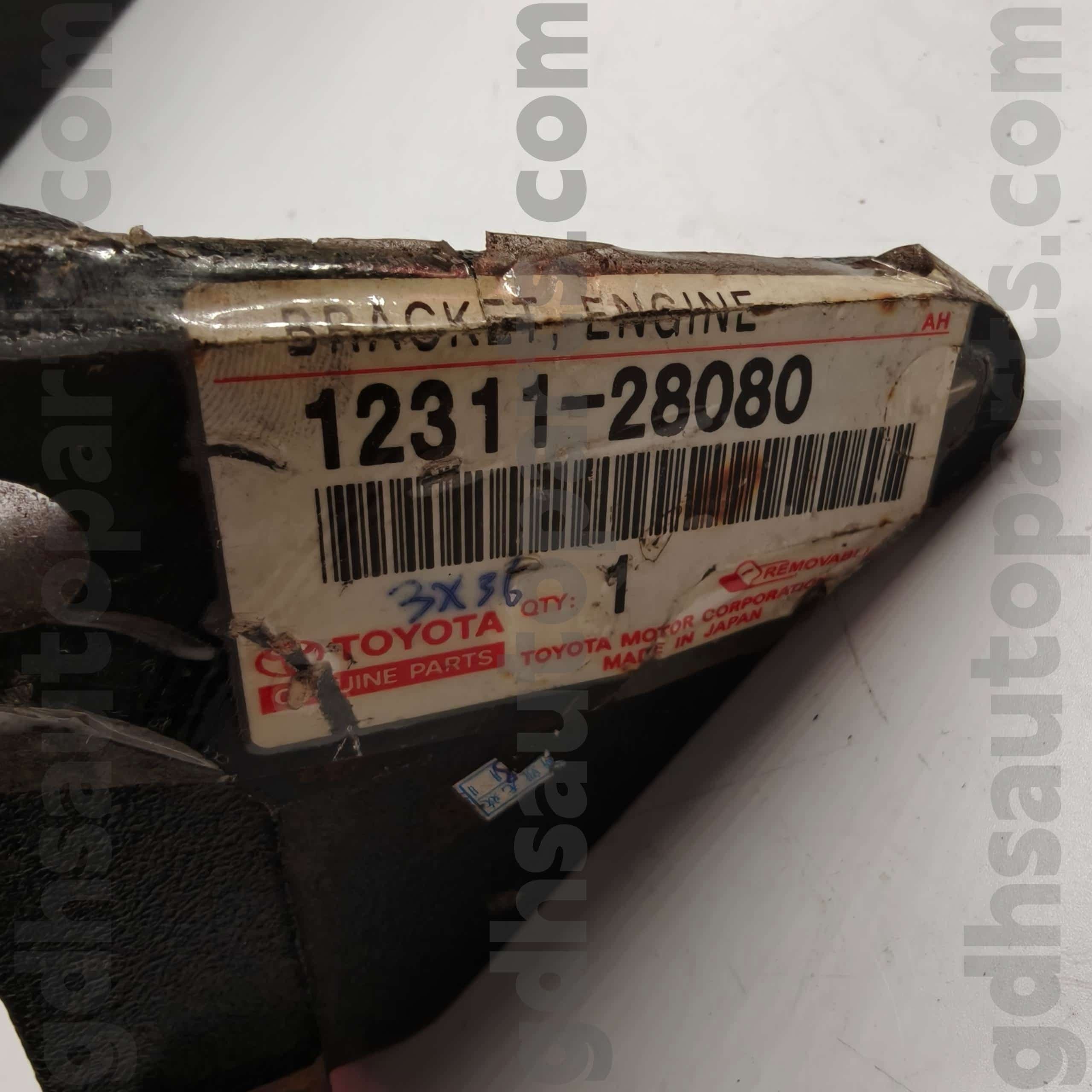 12311-28080 Originální díly Toyota Držák motoru pro CAMRY, ESTIMA HYBRID, ALPHARD HV podvozek NO.ACV3#