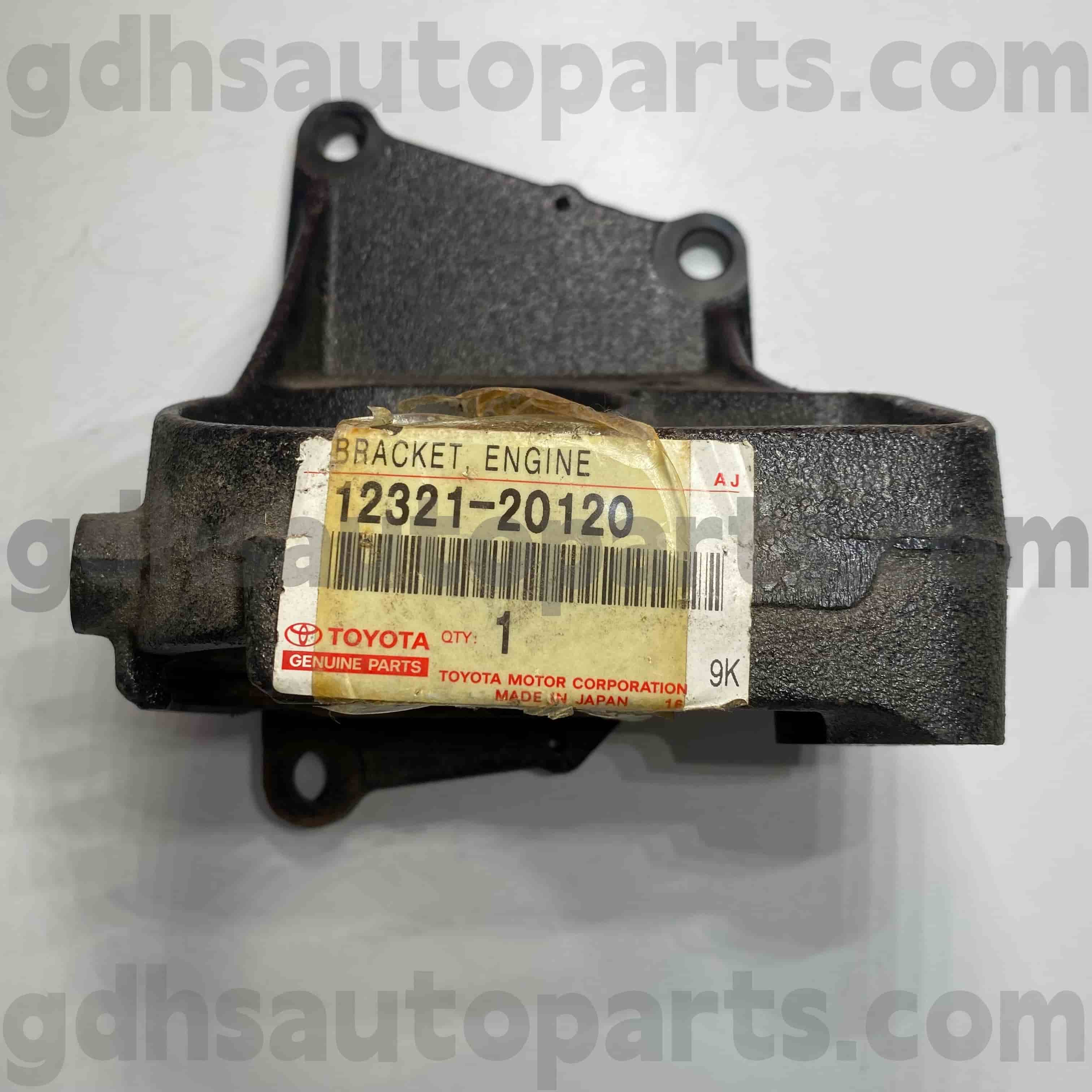 12321-20120 Originální díly Toyota Držák motoru pro KLUGER HV, HARRIER HV, HIGHLANDER, LEXUS RX400H Podvozek NO.MHU38