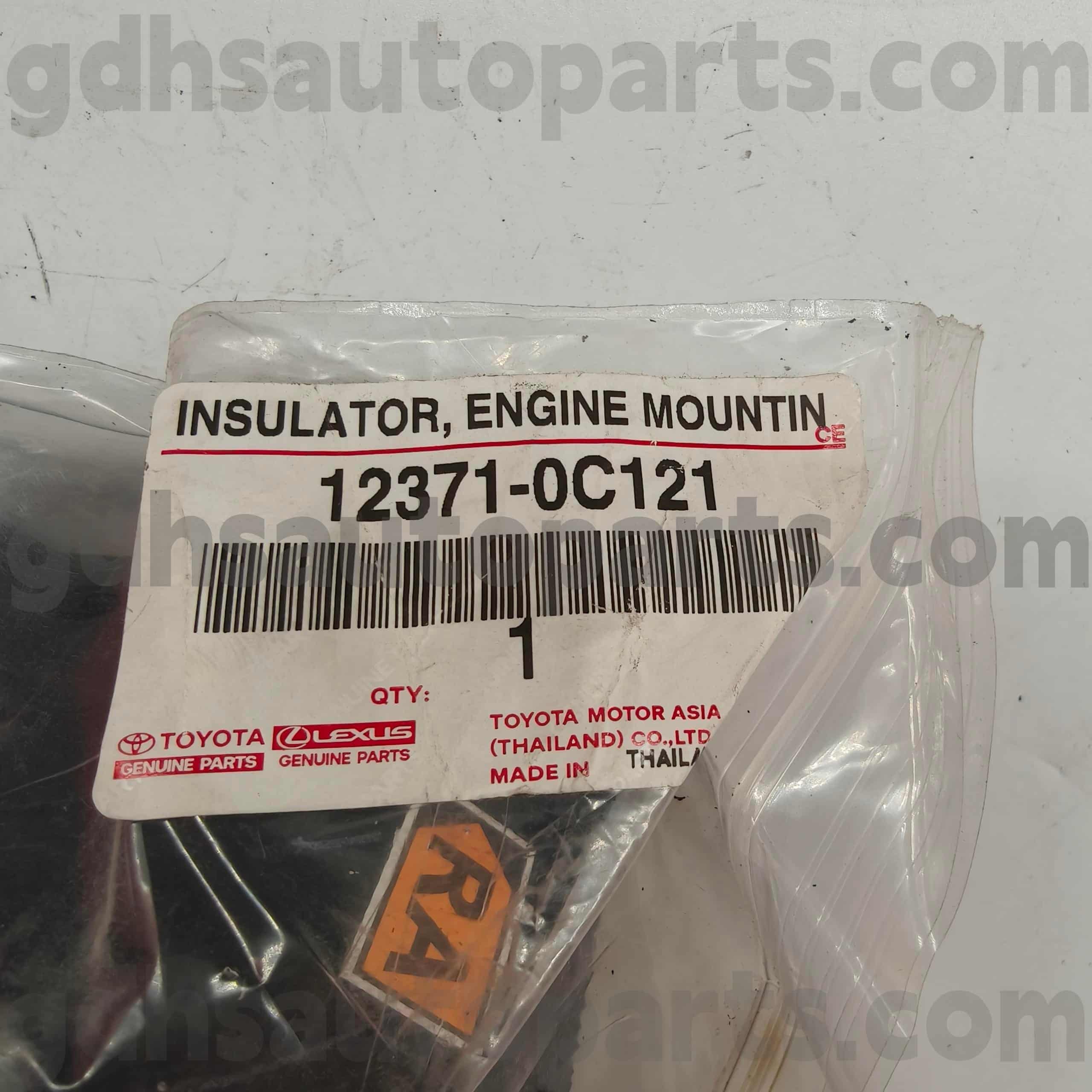 12371-0C121 Originální díly Toyota Tyč řazení pro podvozek NO.2TRFE..TGN26..4FC