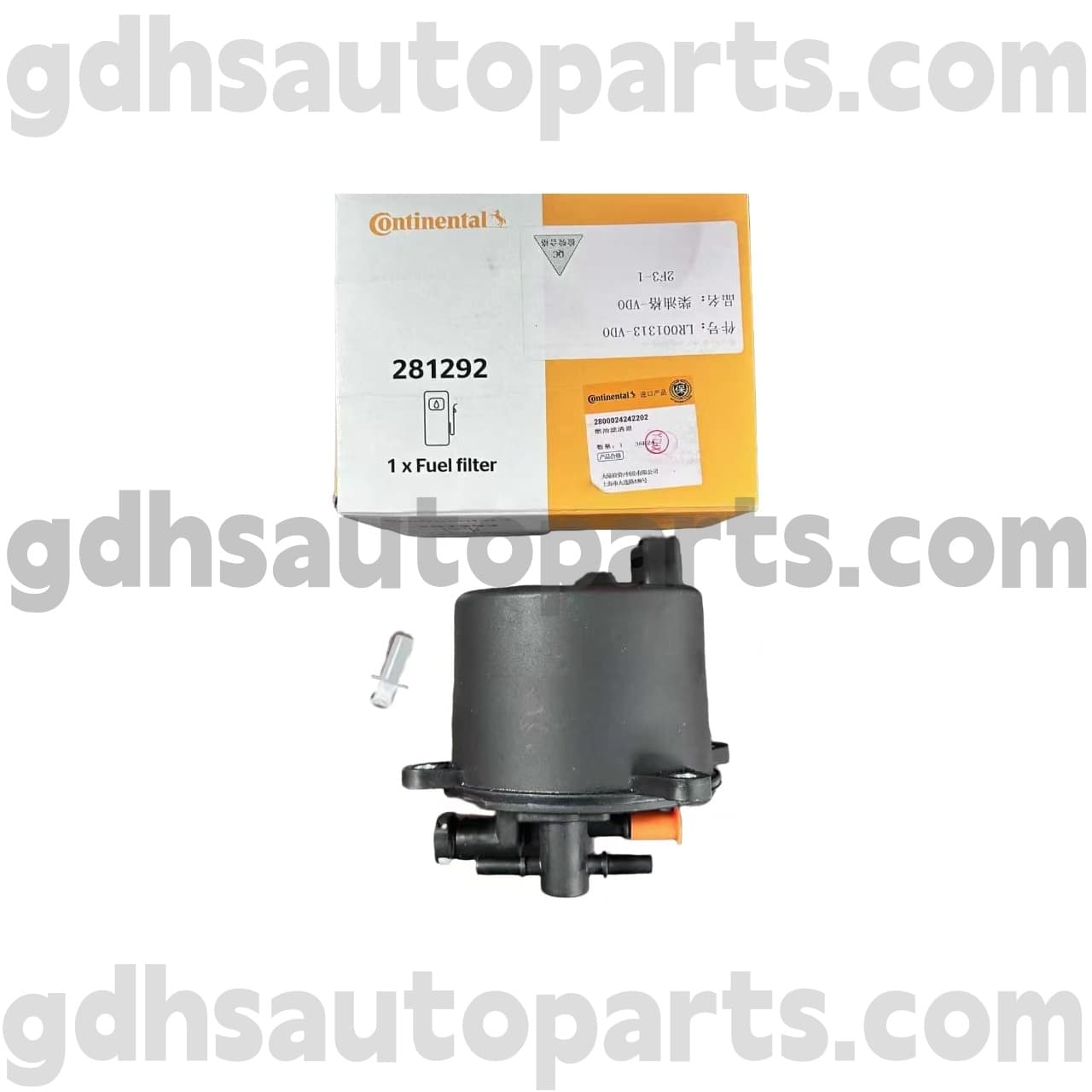2800024242202 Kontinentální palivový filtr pro New Range Rover Evoque, Land Rover Freelander 2, Discovery Sport OE no. LR001313
