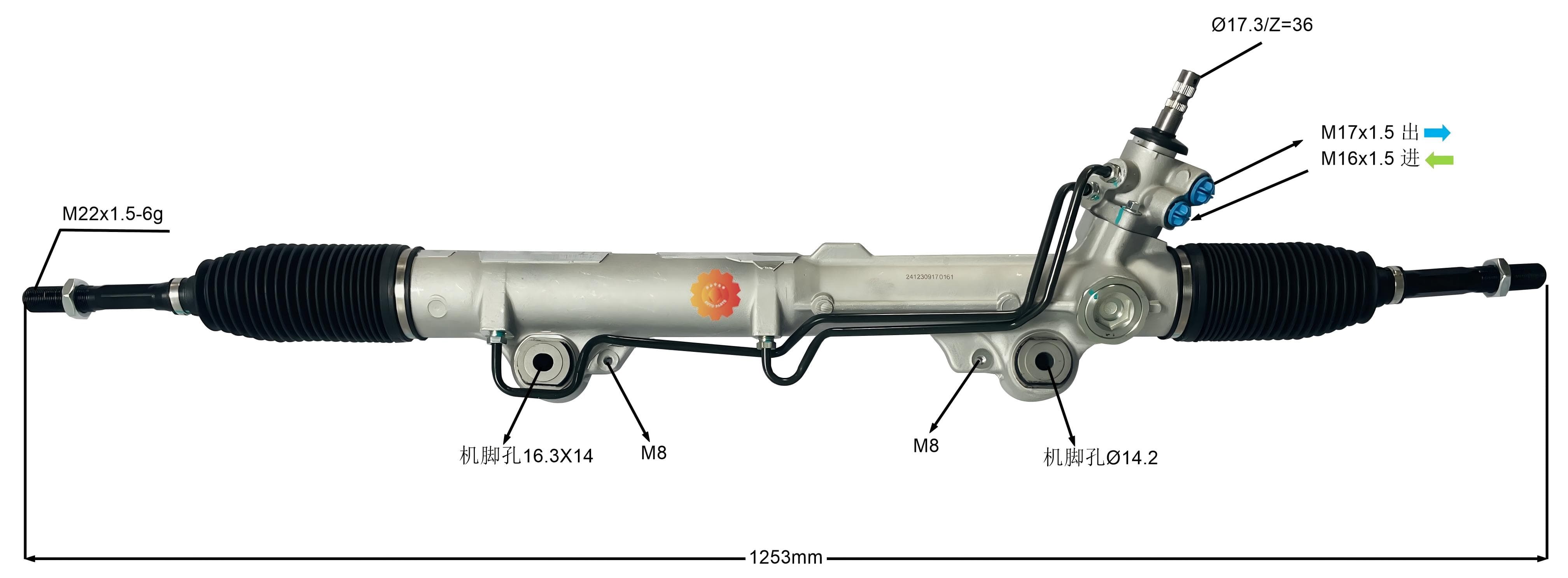 44250-0C070 Automobilové řízení