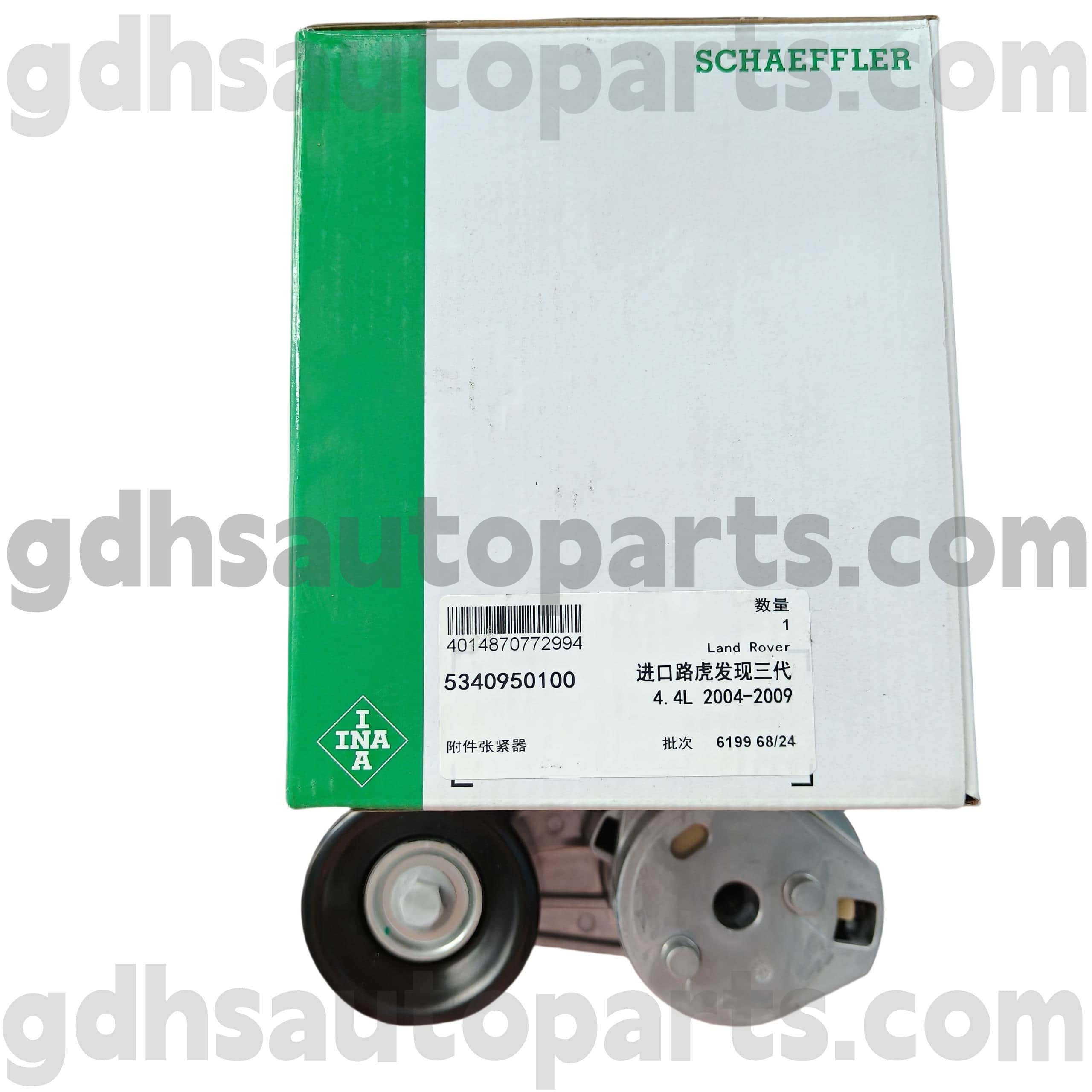 5340950100 Schaeffler ina hnací pás napínač pro Range Rover Sport OE no. PQG500220