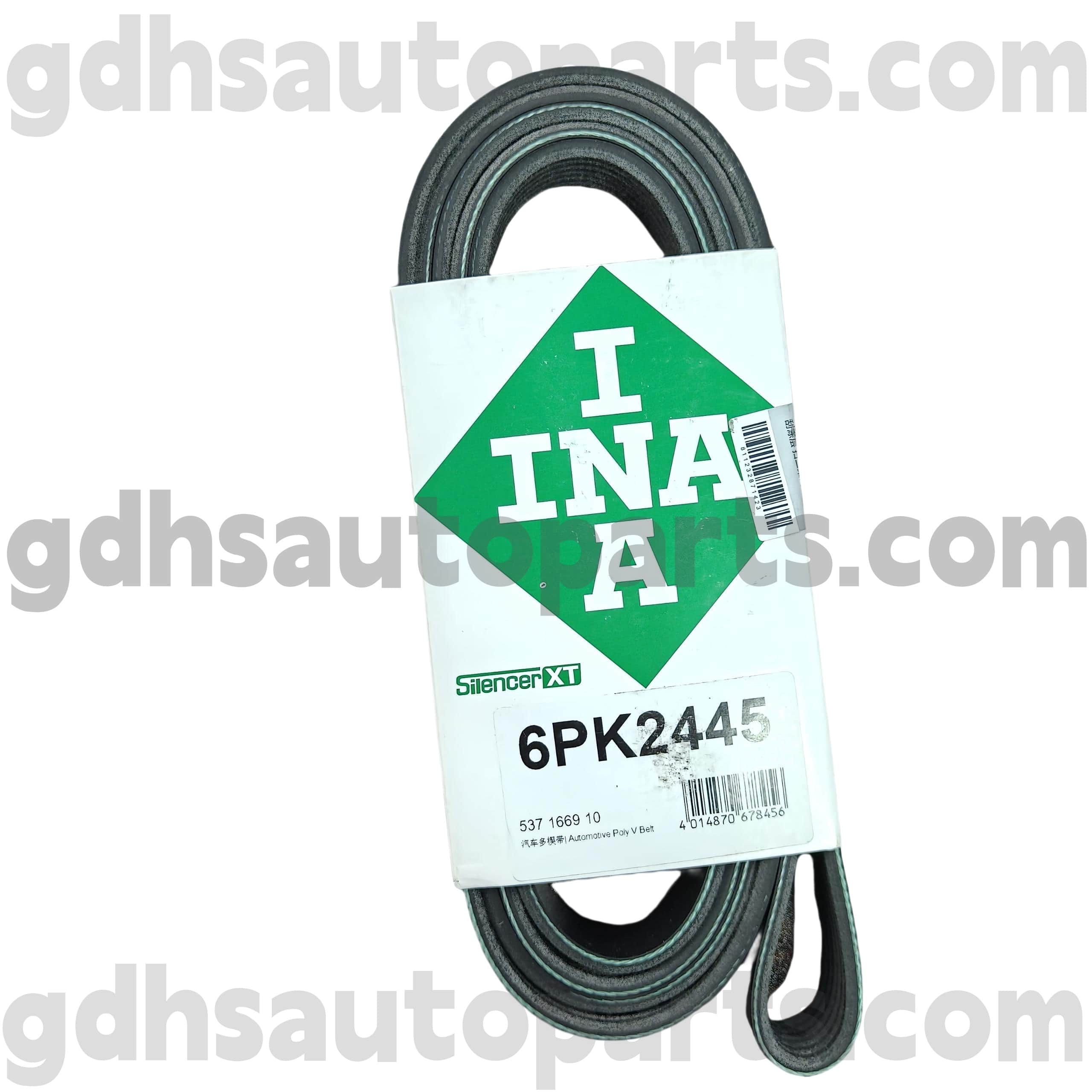 5371669100 Schaeffler Ina Drive Belt pro Range Rover, Range Rover Sport OE no. LR035542