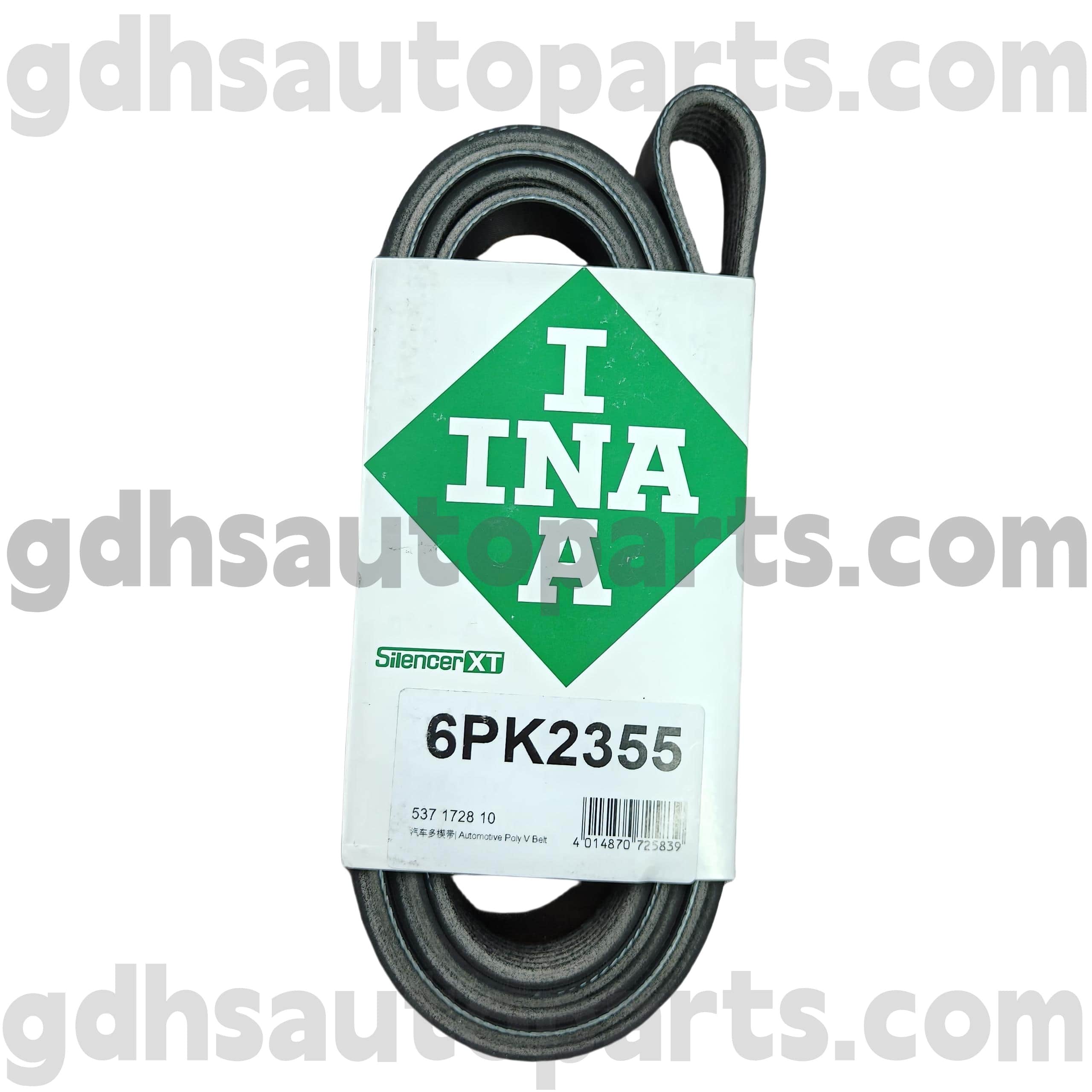 5371728100 Schaeffler Ina Drive Belt pro Range Rover, Range Rover Sport, Land Rover Discovery 4, New Defender OE no. LR035543