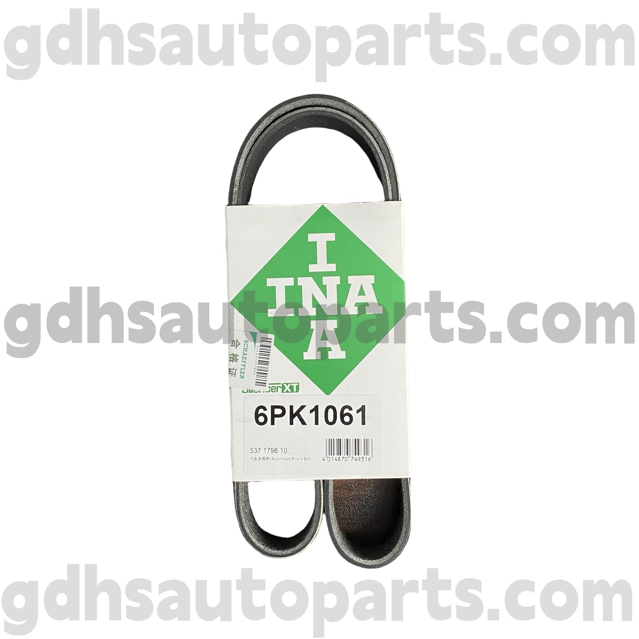 5371798100 Schaeffler Ina Drive Belt for New Range Rover Evoque, L551 Range Rover Evoque OE č. LR115492