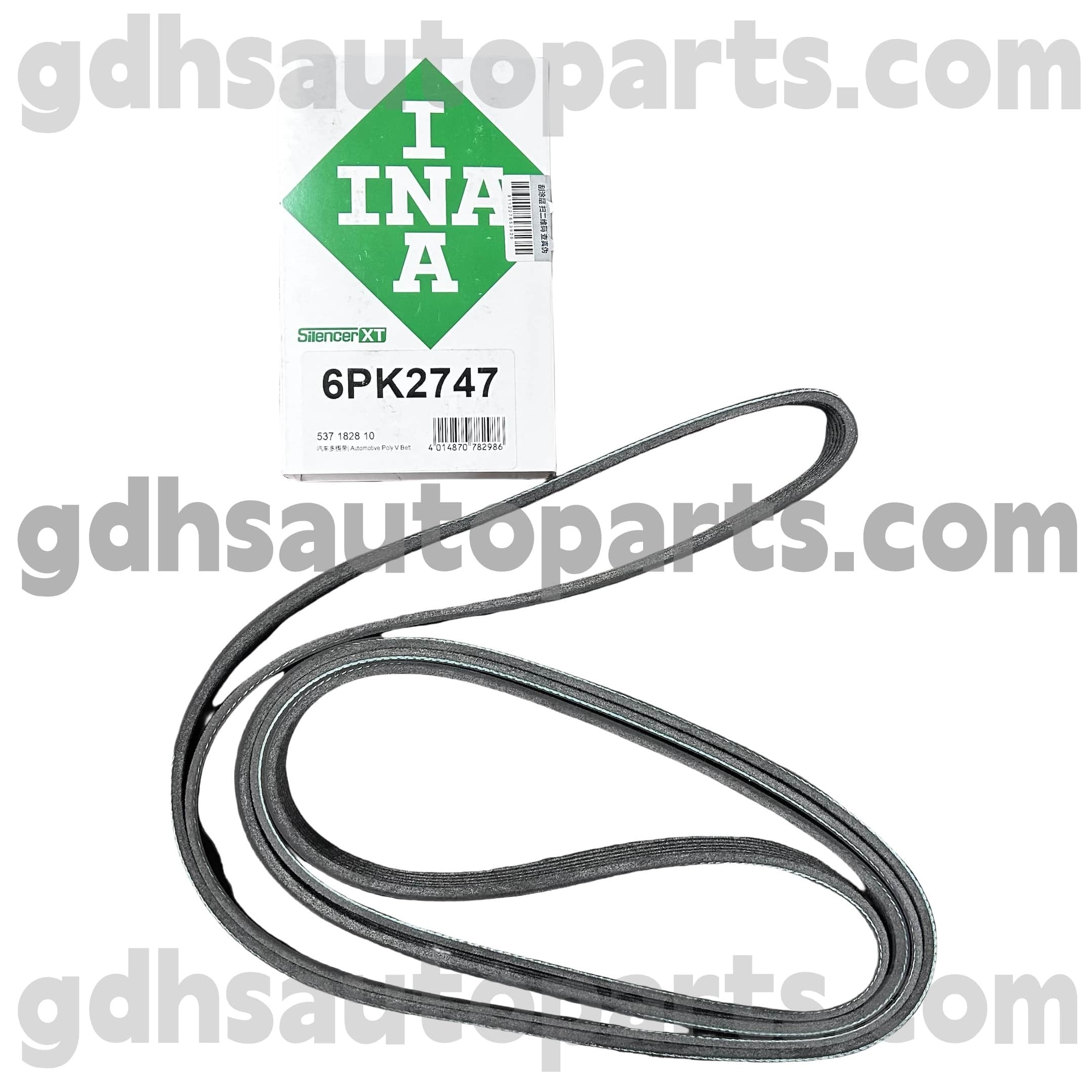 5371828100 Schaeffler Ina Drive Belt pro Jaguar XJ, Jaguar XF, S-typ OE no. C2C28085