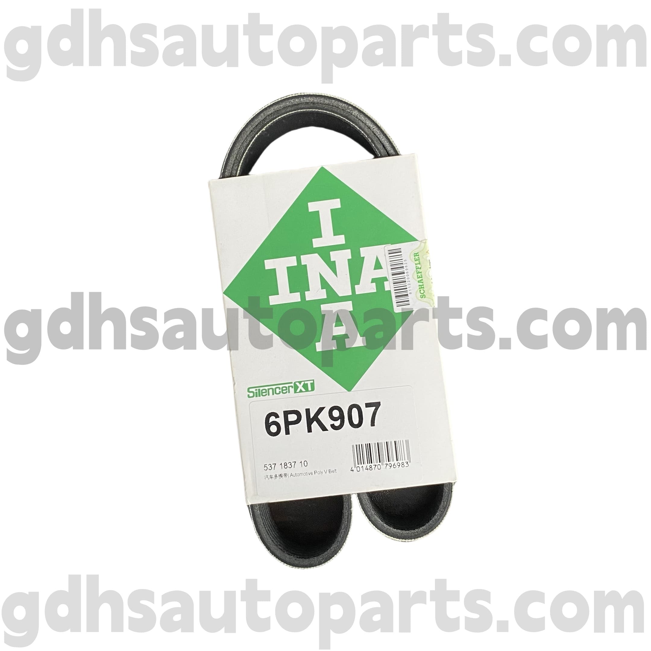 5371837100 Schaeffler Ina Drive Belt pro Range Rover, Range Rover Sport, Range Rover Velar, New Defender OE No.LR100930