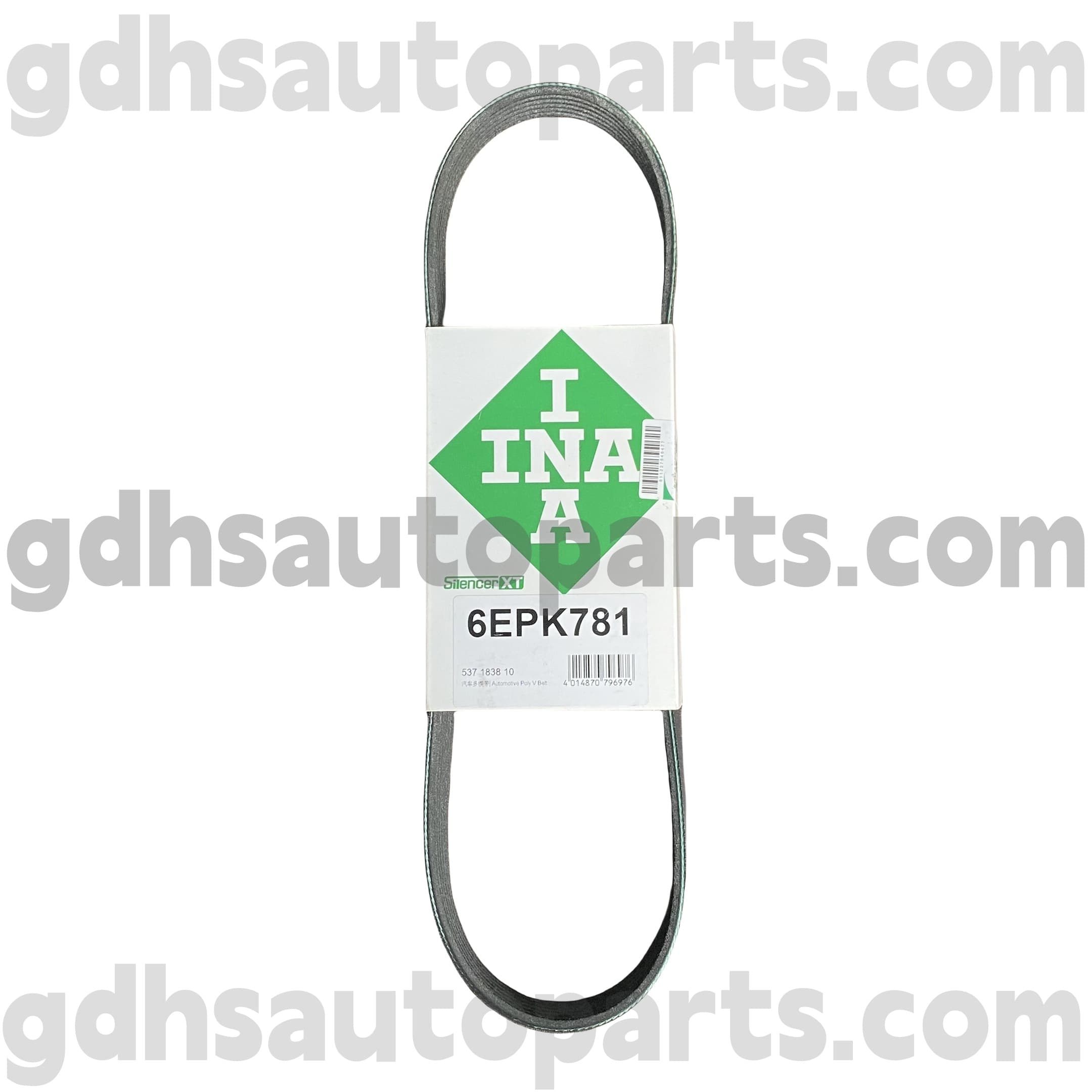 5371838100 Schaeffler Ina Drive Belt pro Range Rover, Range Rover Sport, Land Rover Discovery 4, New Defender OE No.LR123070