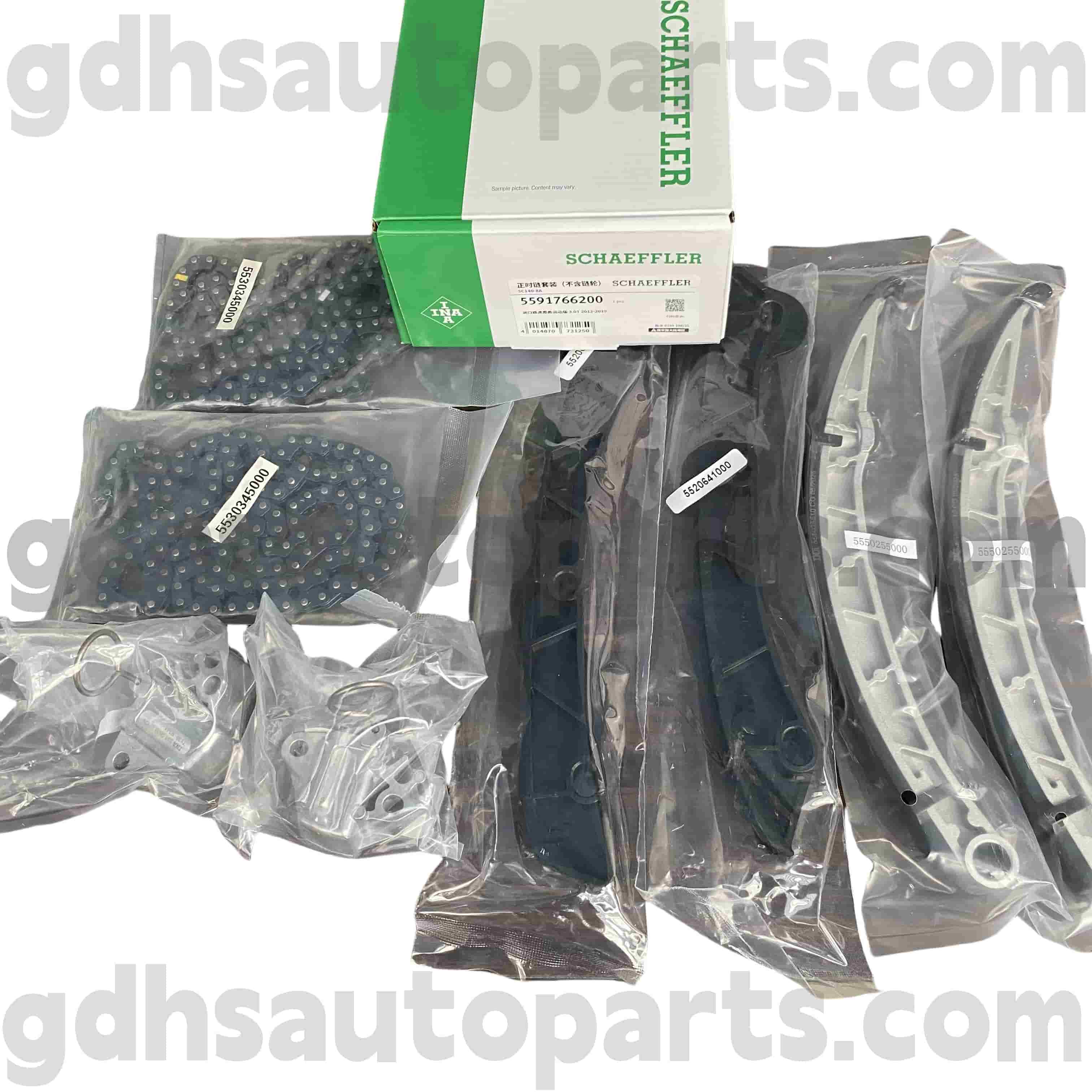 5591766200 Schaeffler ina hnací pás napínač pro Range Rover, Range Rover Sport, Range Rover Evoque, Range Rover Velar OE No.LR095472