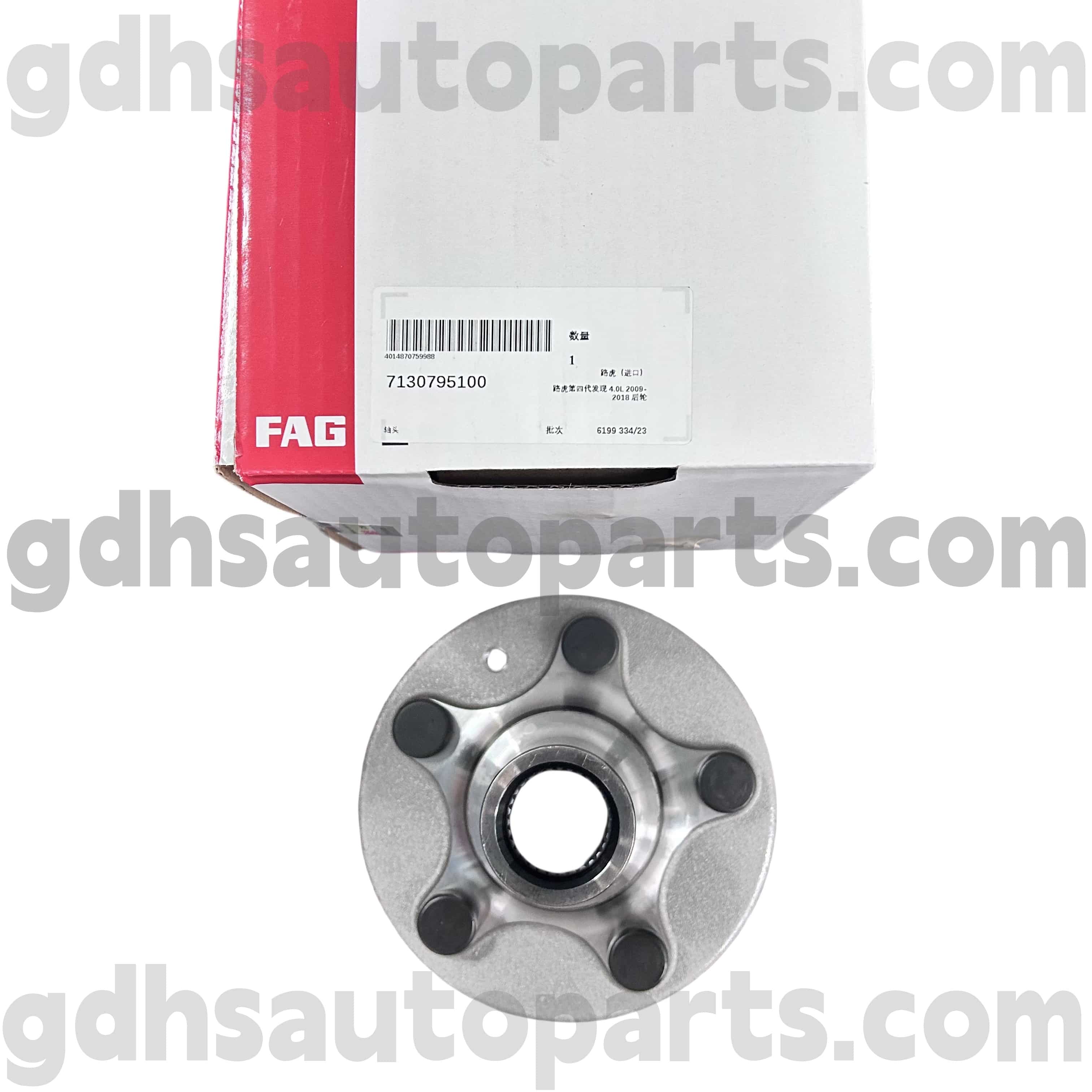 7130795100 Schaeffler Fag Wheel Hub Ložisko pro Range Rover Sport, Land Rover Discovery 4 OE Ne. RUC500120