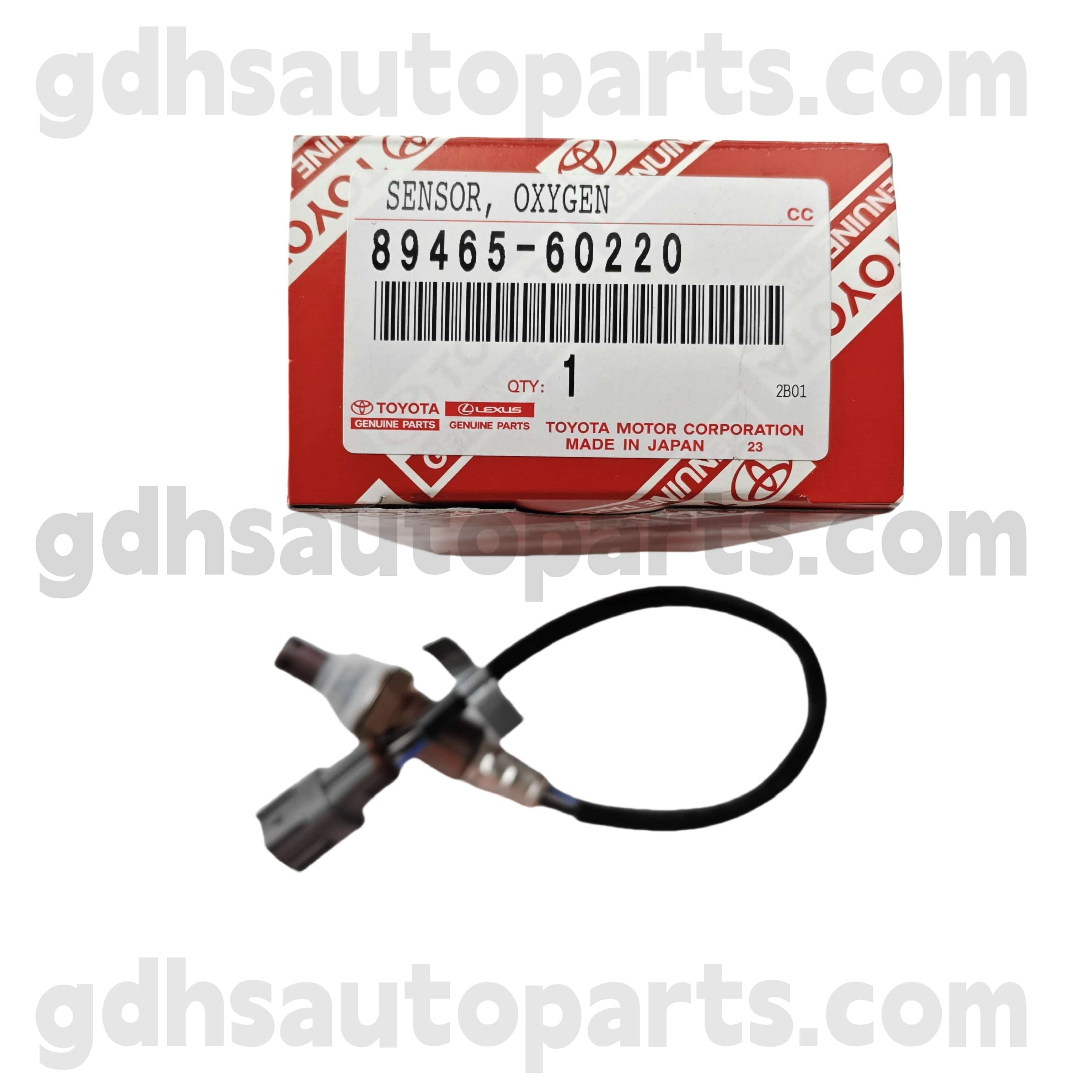 89465-60220 Toyota Origine Parts Oxygen Sensor pro Land Cruiser Prado 、 4Runner Chassis no. Grj12#.. ARL, GCC, Gen