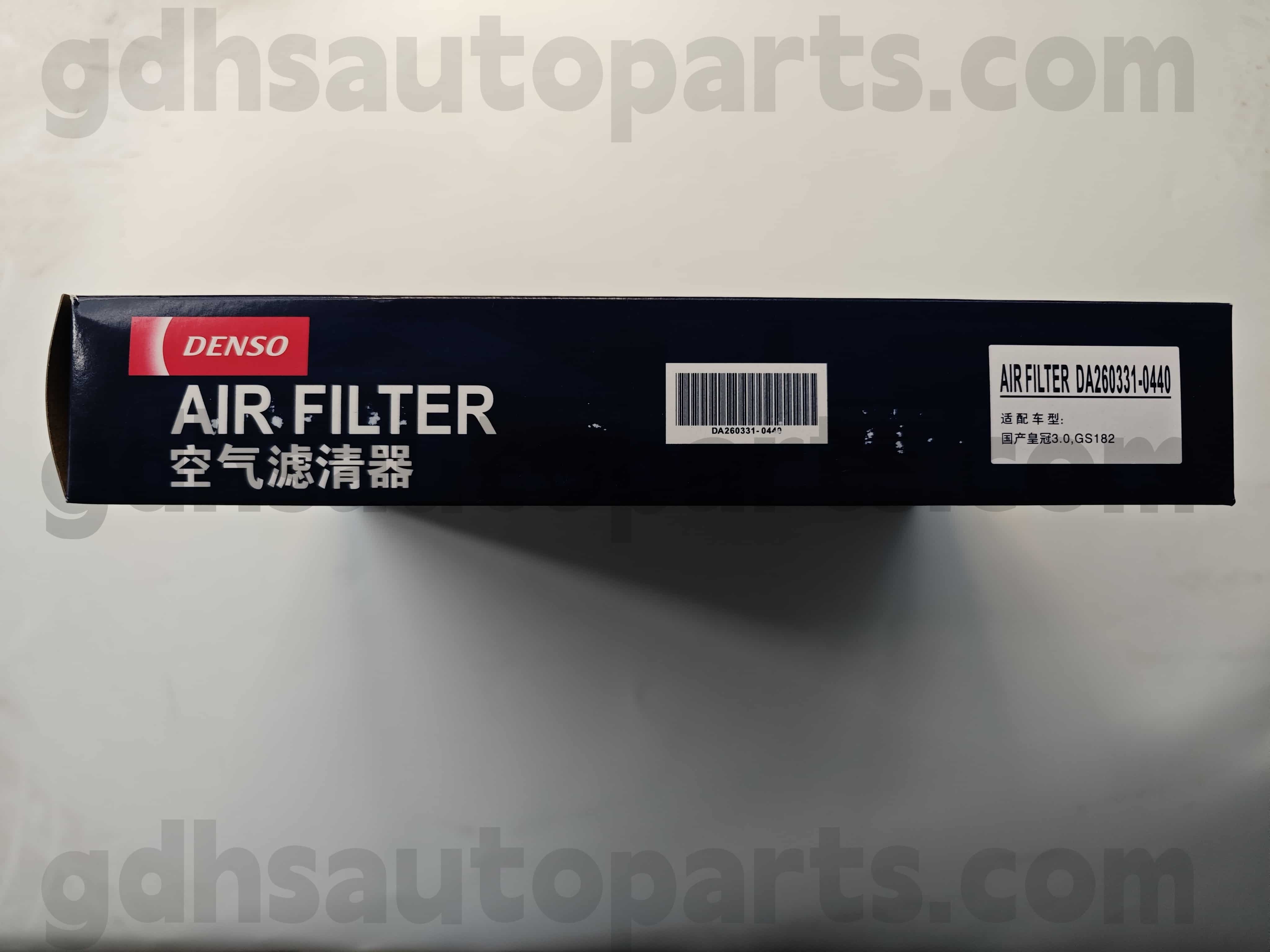 DA260331-0440 Toyota Origine Parts Air Filtr pro korunní podvozek č. 3grfe, 5grfe..grs18# oe ne. 17801-0P020