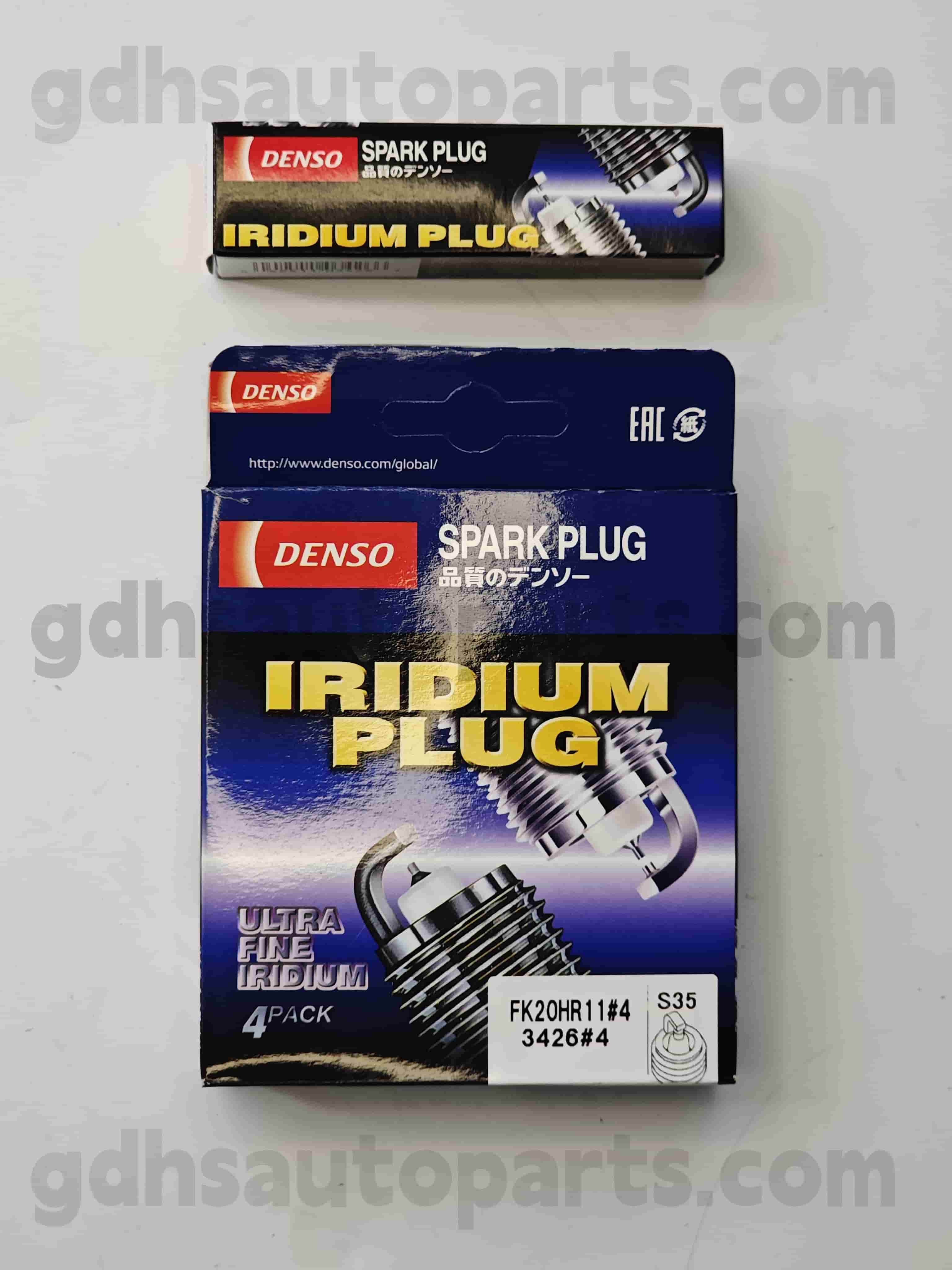 FK20HR11 Toyota Origine Parts Spack Plug pro Lexus ES2 ##/350/300H 、 Venza 、 Rav4 、 Sienna 、 reiz 、 Previa/Tarago Chassis no. 1NZFE..NCP11#.. CBU OE NO. 90919-01247